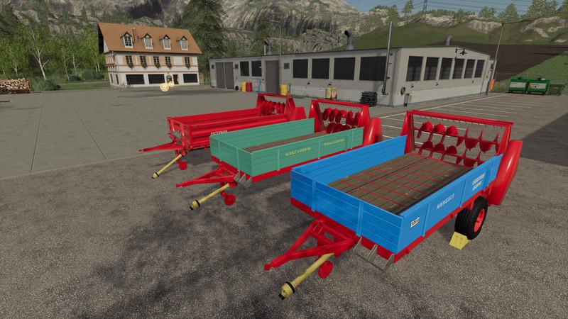 FS19 - Trailer Manure Spreader Pack V1.0