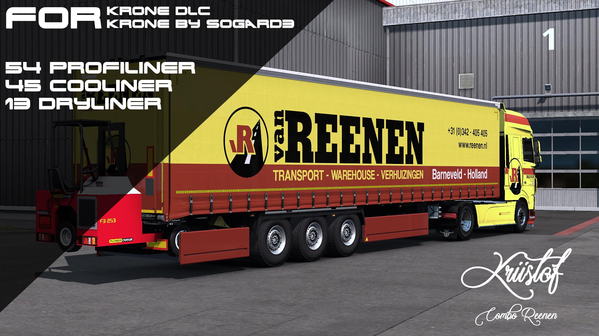 ETS2 - Kriistof Pack Krone DLC V2.5 (1.37.x)