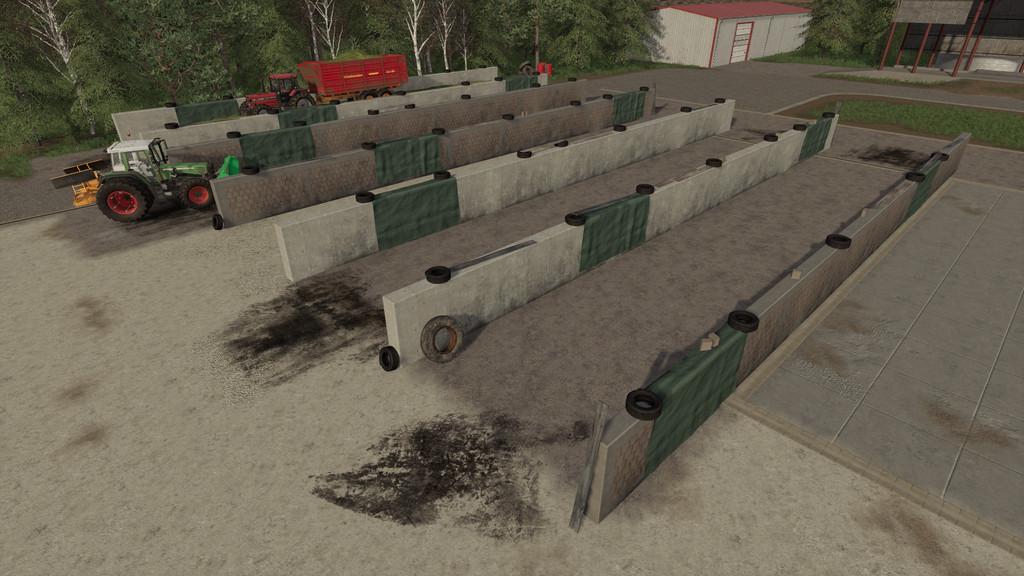 FS19 - Small Bunker Silo Set V1.0