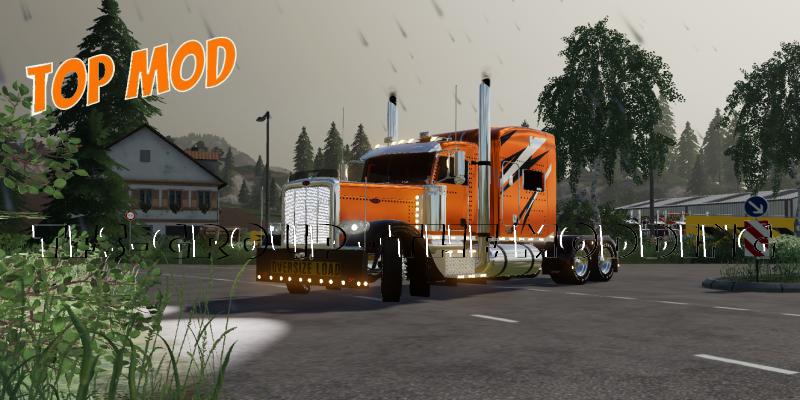 FS19 - Peterbilt 388 Top Run Truck V2