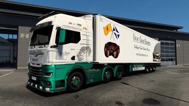 ETS2 - Islay Crab Exports Skin Pack V2.0 (1.40.x)