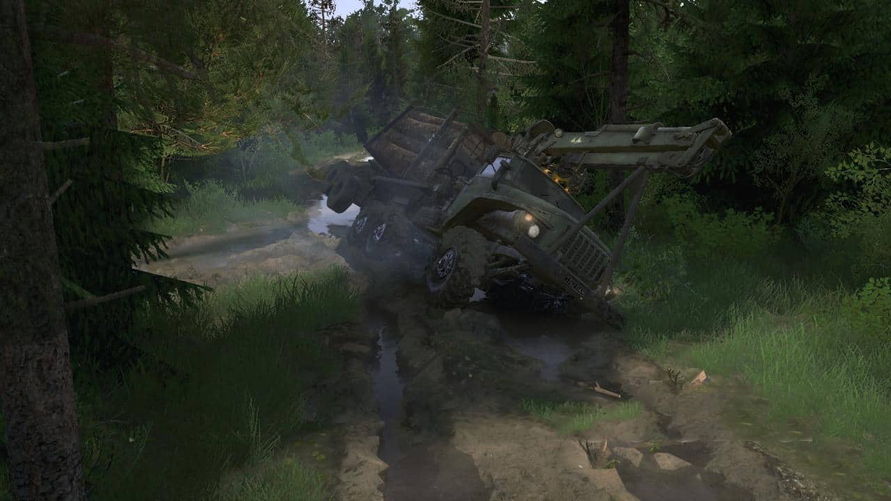 Spintires:Mudrunner - Long Watch 3 Map V0.1