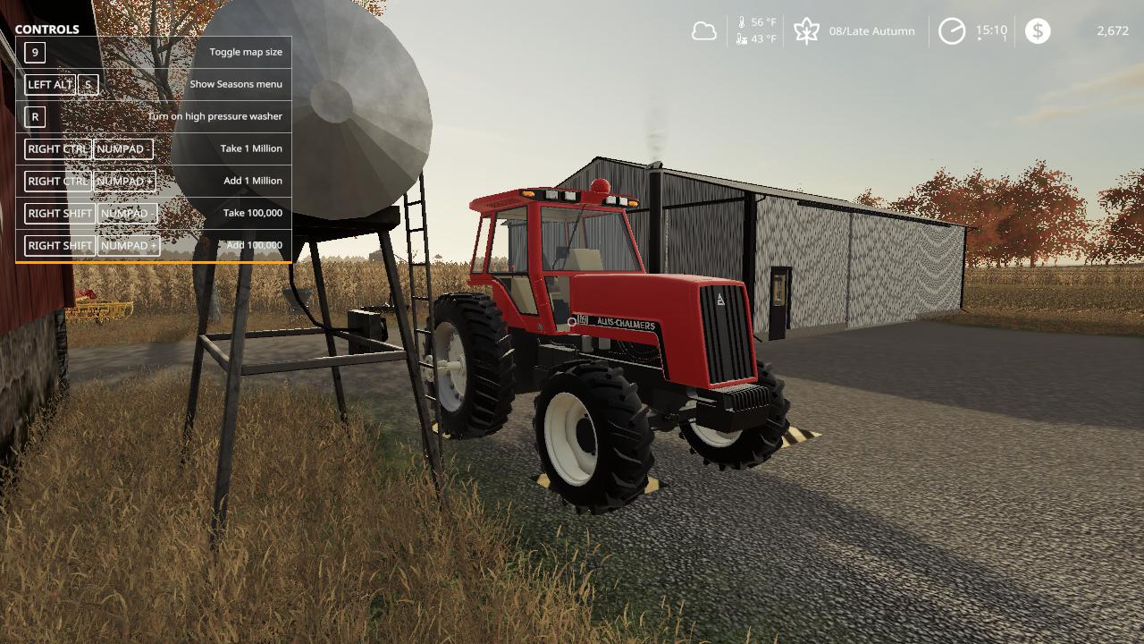 FS19 - Allis Chalmers / Deutz Allis 8000 4WD & 2WD V1.0