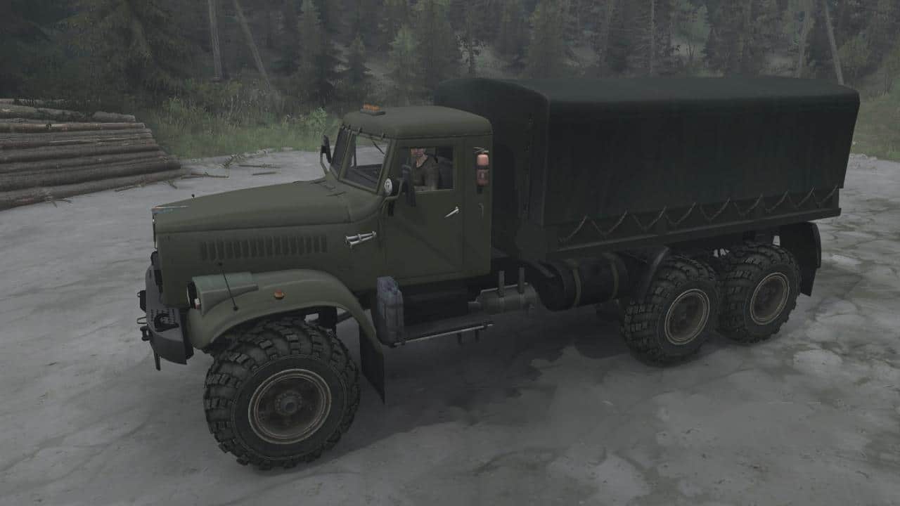 Spintires:Mudrunner - KrAZ-255B Truck V31.03.20