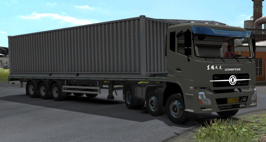ETS2 - Dongfeng Tianlong 375 Truck (1.39.x)