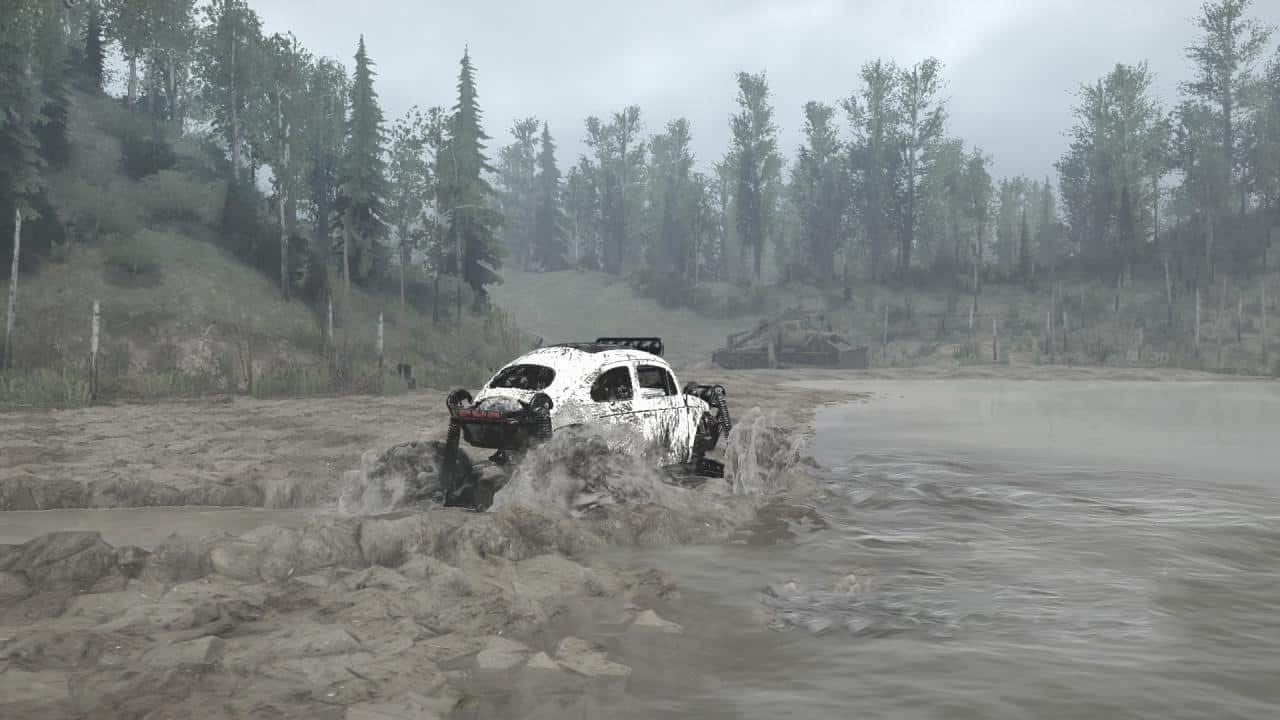 Spintires:Mudrunner - Ghost Playground Map