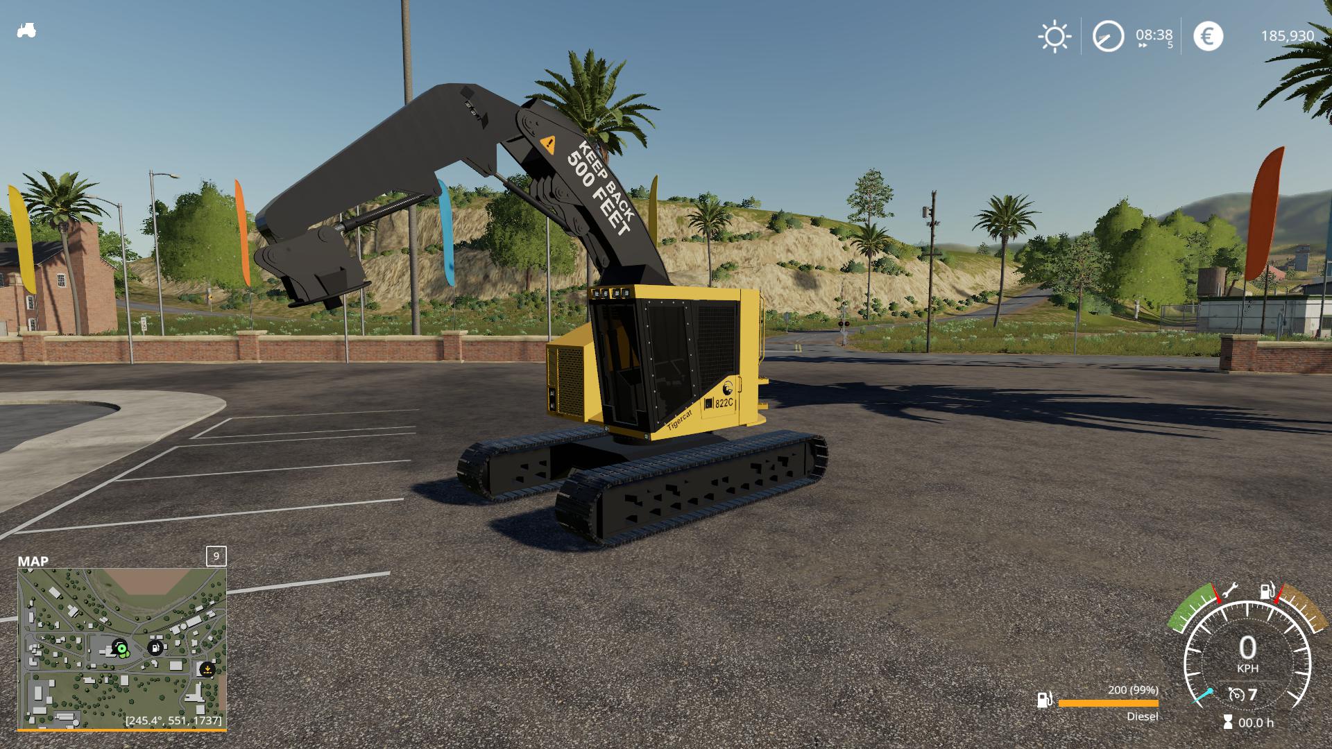 FS19 - Tigercat 822 v1