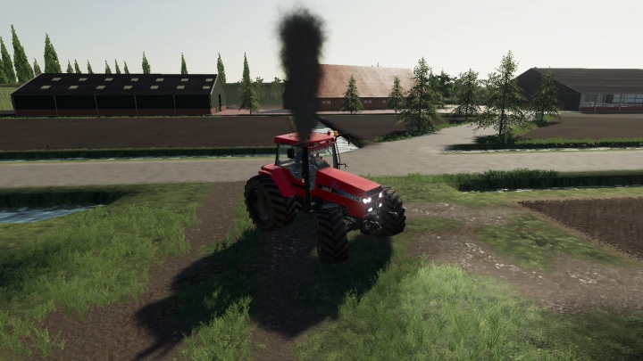 FS19 - Case 7250 with Smoke V1.0
