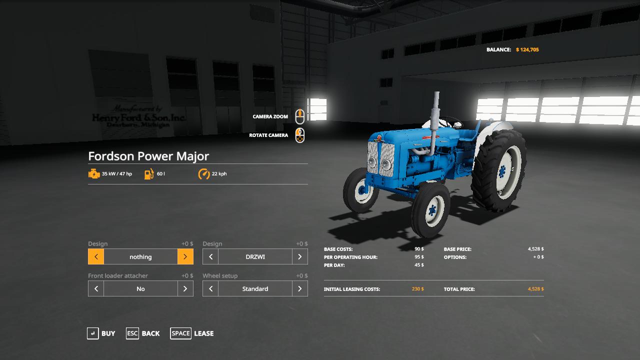 FS19 - Fordson Super Major Wip Tractor V1.0