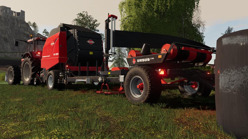 FS19 - Kuhn VB 2190 with Attacher to Ursus Z586 V1