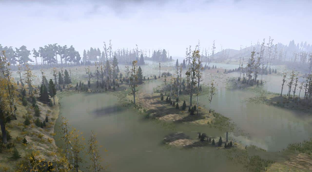 Spintires:Mudrunner - Zatin Map V02.03.20