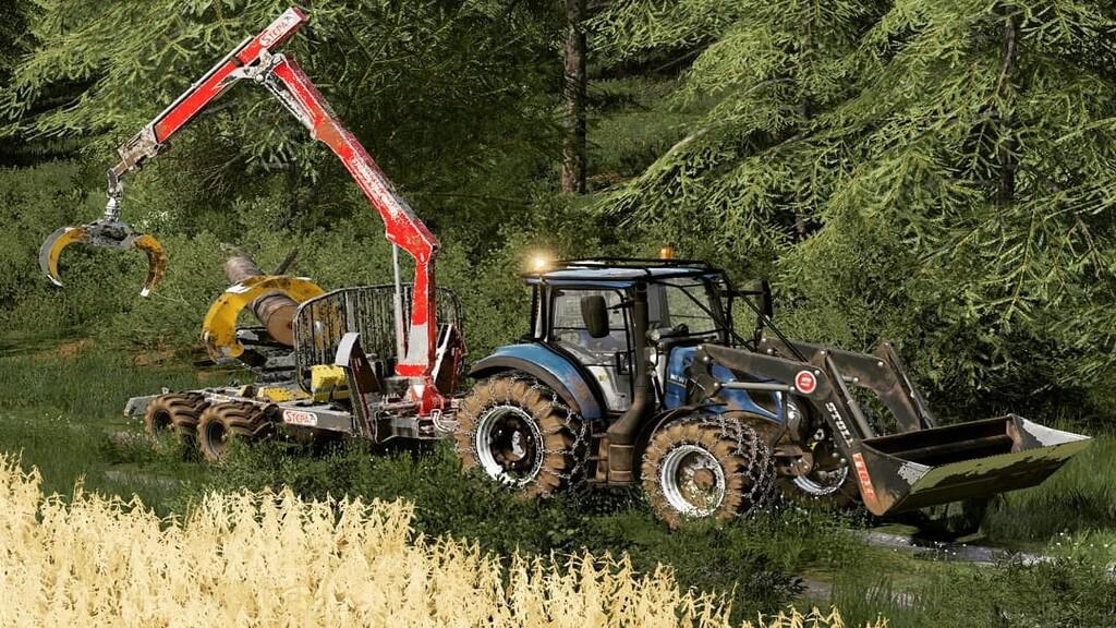 FS19 - Stepa Trailer With Clamp V1.0