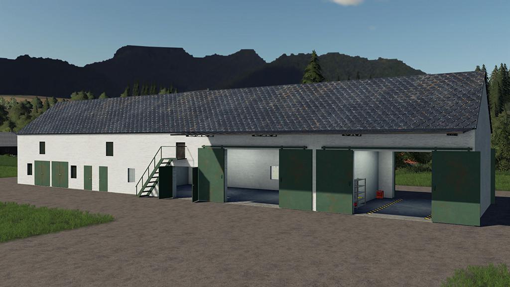 FS19 - Workshop Garage V1.0