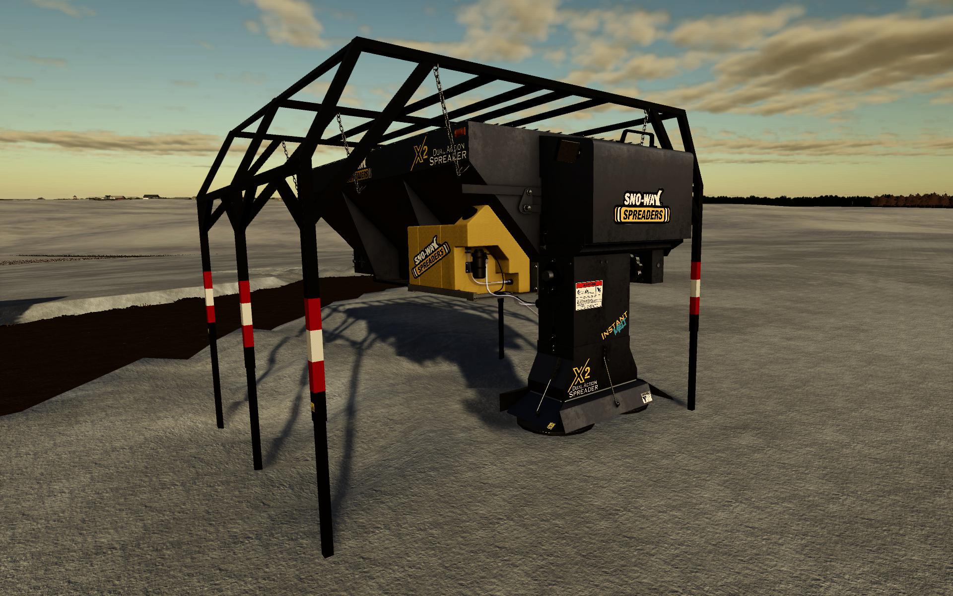 FS19 - Truck Mounted Salt Spreader V1.0