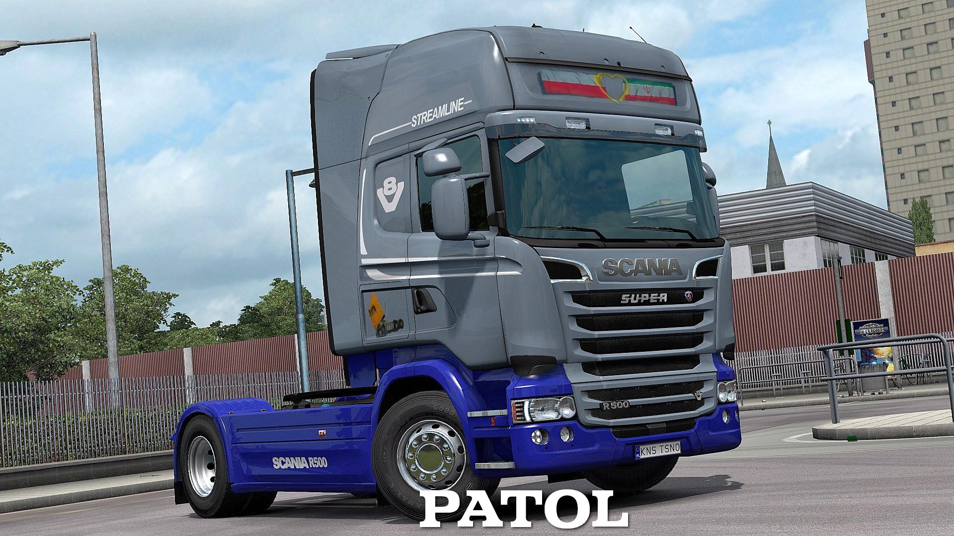 ETS2 - Scania R500 Fardin Skin (1.36.x)