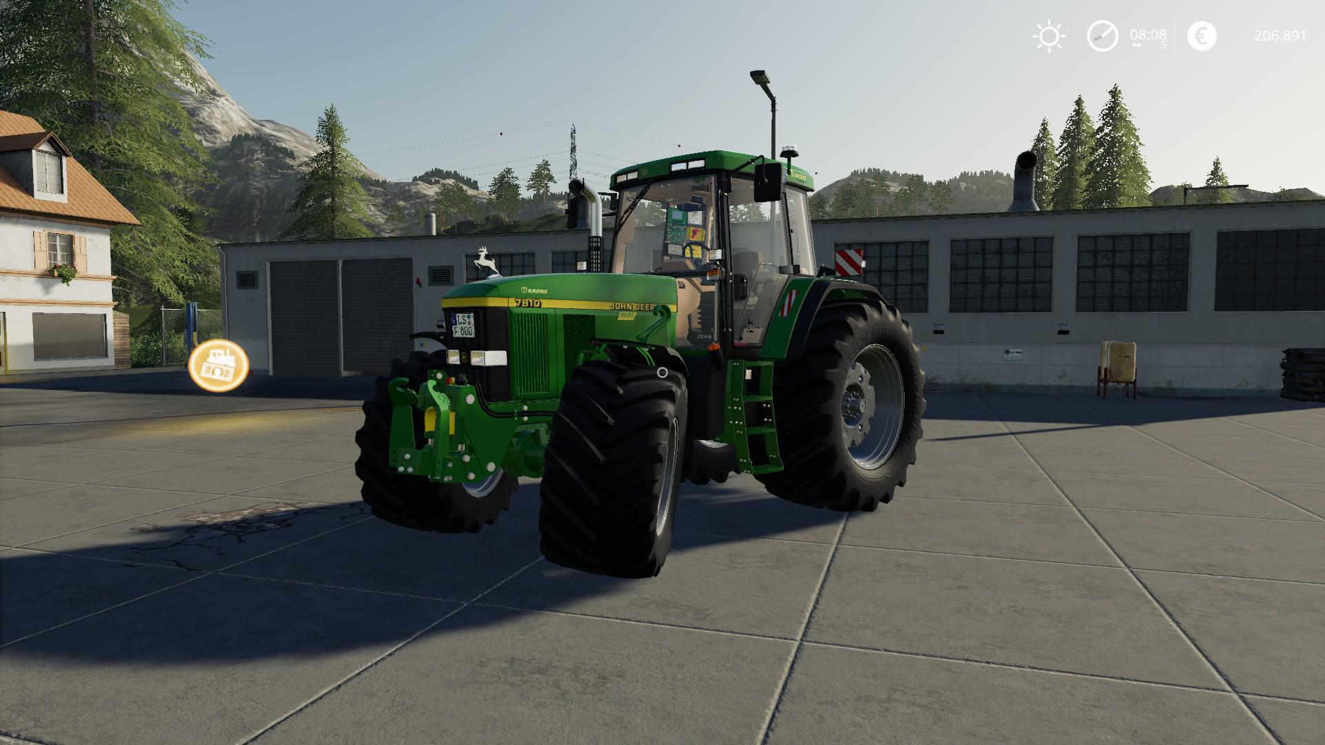 FS19 - John Deere 7810 Tractor V4