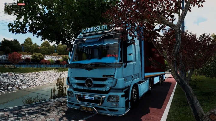 ETS2 - Mercedes Actros MP3 Truck (1.40.x)