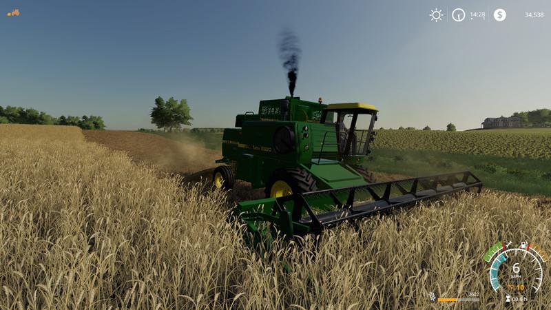 FS19 - John Deere 8820 Harvester V1.0