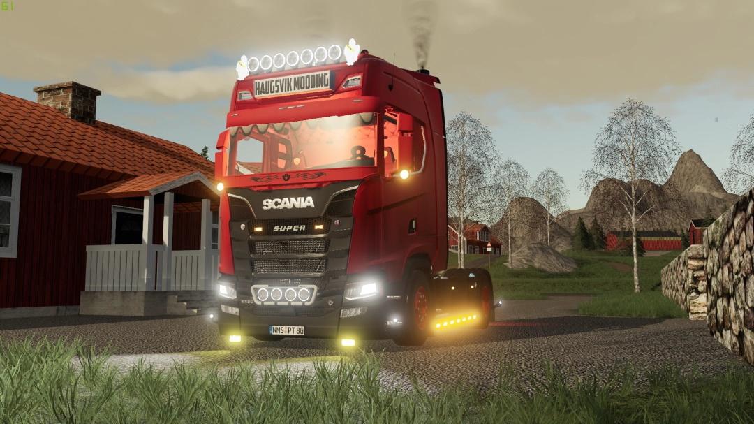 FS19 - Scania S580 V8 Truck V1