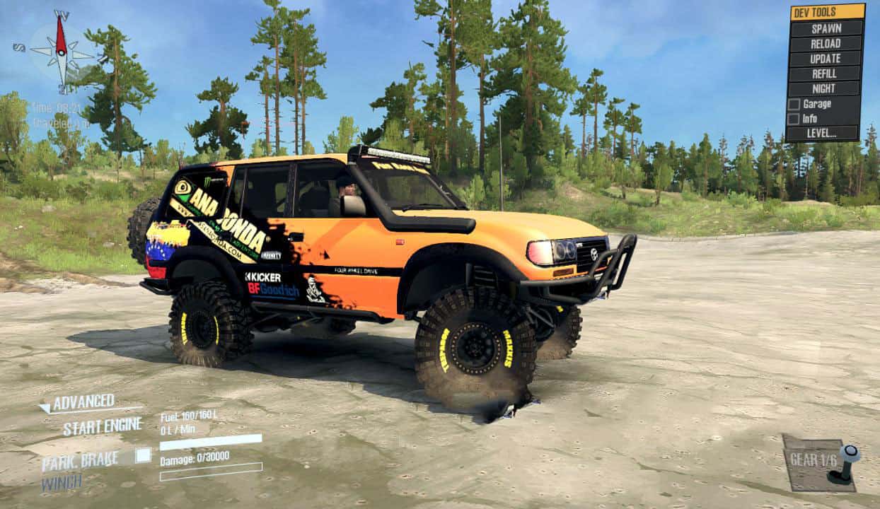 Spintires:Mudrunner - Toyota Autana VZL Mod V1.0