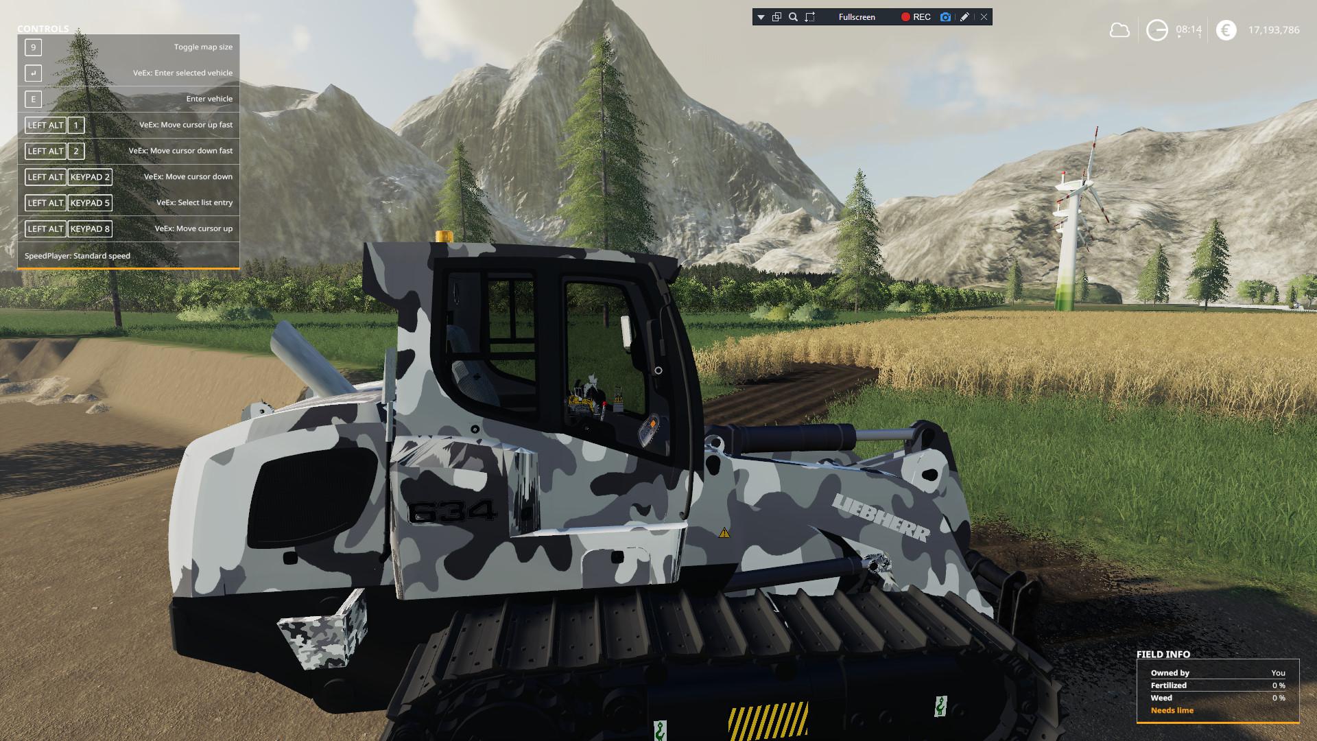 FS19 - Liebherr 634 Ripper Edition + Atachable Ripper V1