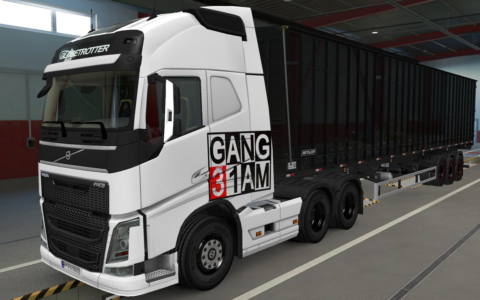 ETS2 - Volvo FH16 2012 Gang Skin (1.37.x)