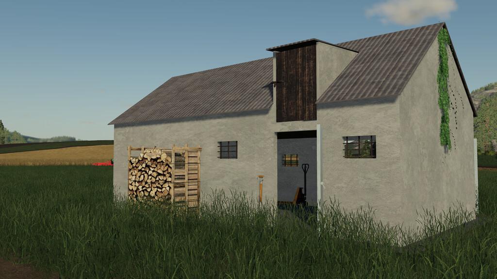 FS19 - Old Garage For Your Farm V1.0