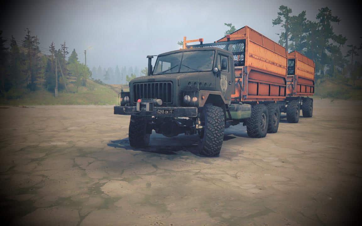 Spintires:Mudrunner - Ural-Susha (Pack) Truck V1.1