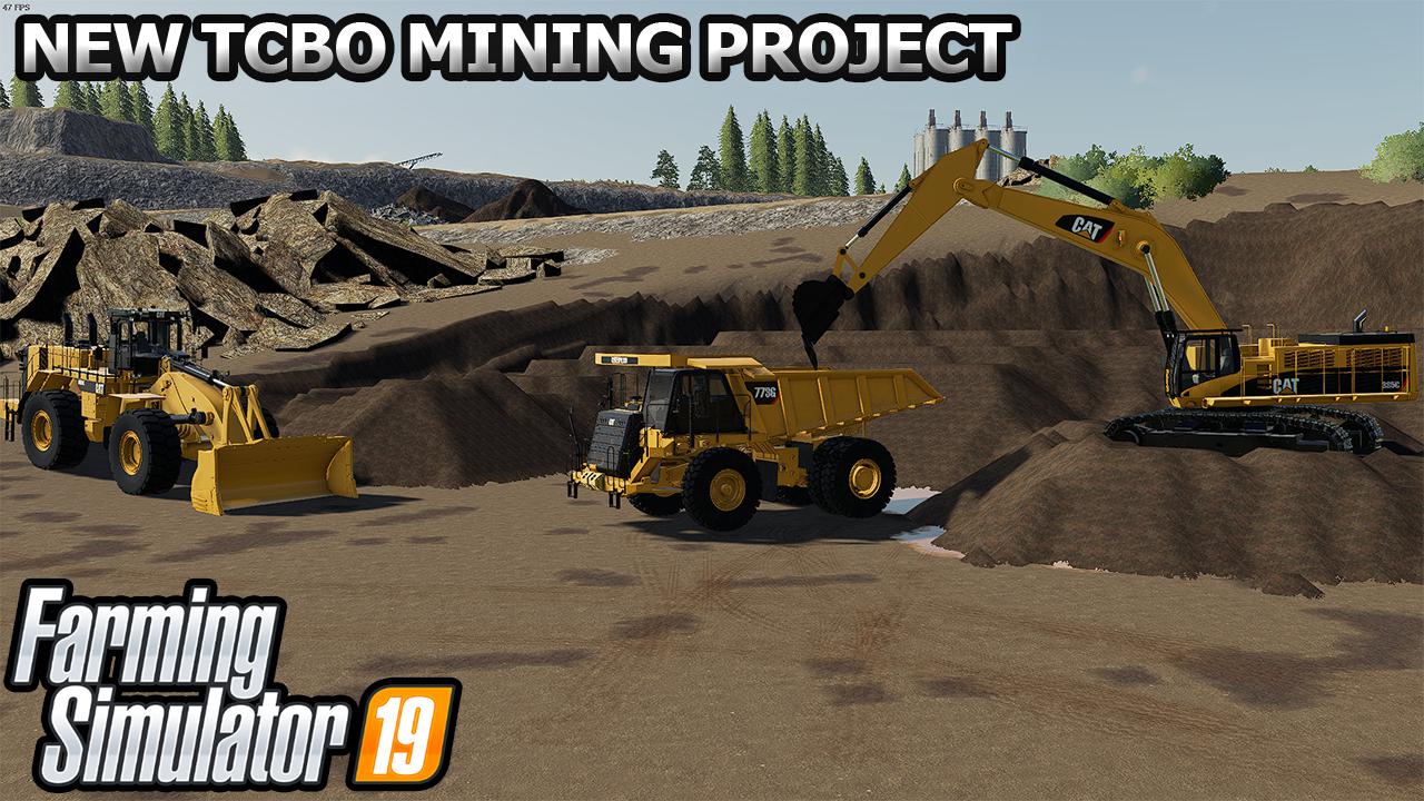 FS19 - TCBO Mining Project Pack V0.1 | Farming Simulator 19 | Mods.club