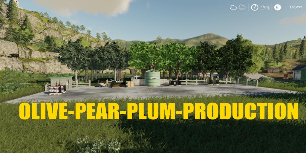 FS19 - Placeable Olive Production V1.0
