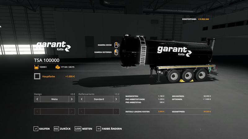 FS19 - TSA 100000 Metallic V1.1