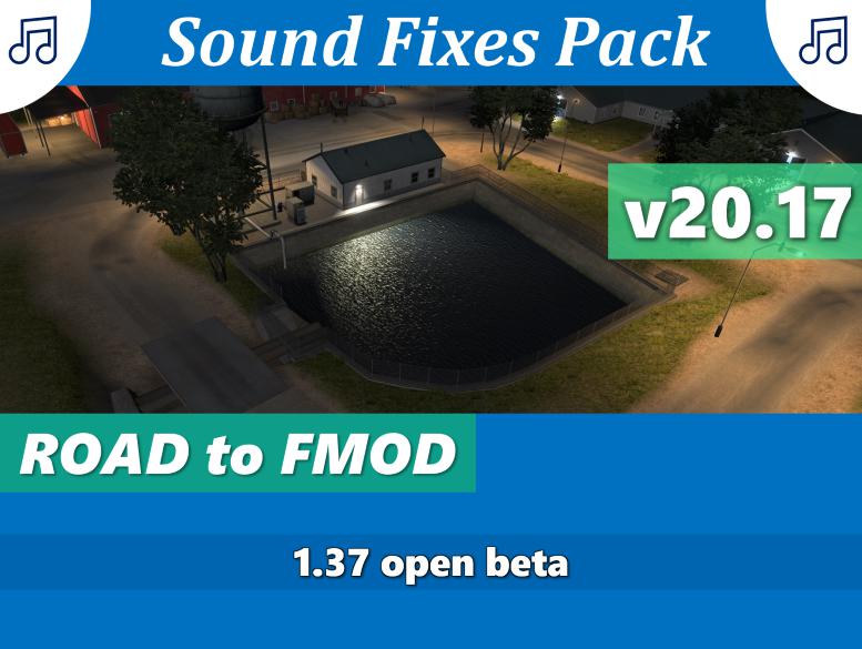 ATS - Sound Fixes Pack V20.17 (1.37.x)