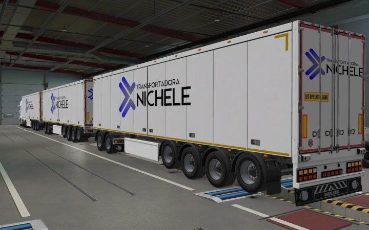 ETS2 - SCS Trailers Transportadora Nichele Skin (1.40.x)