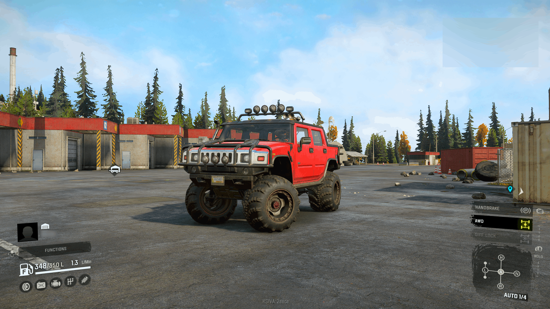 SnowRunner - Hummer H2 Buffed Up V1.1.0