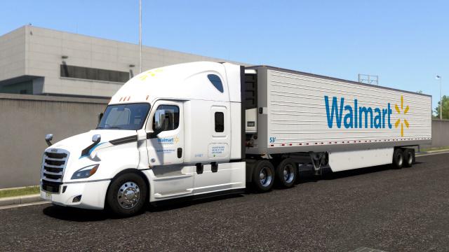 ATS - Walmart Transportation Skins V1.0 (1.40.x)