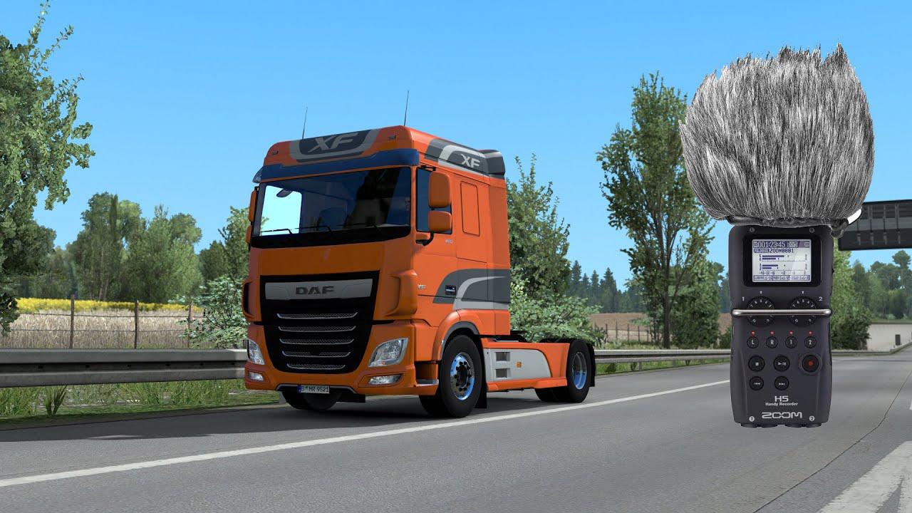 ETS2 - Daf XF Euro 6 Paccar MX 13 Sound Mod (1.39.x)