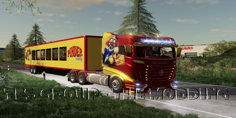 FS19 - Scania R1000 Pinder Truck V2.0