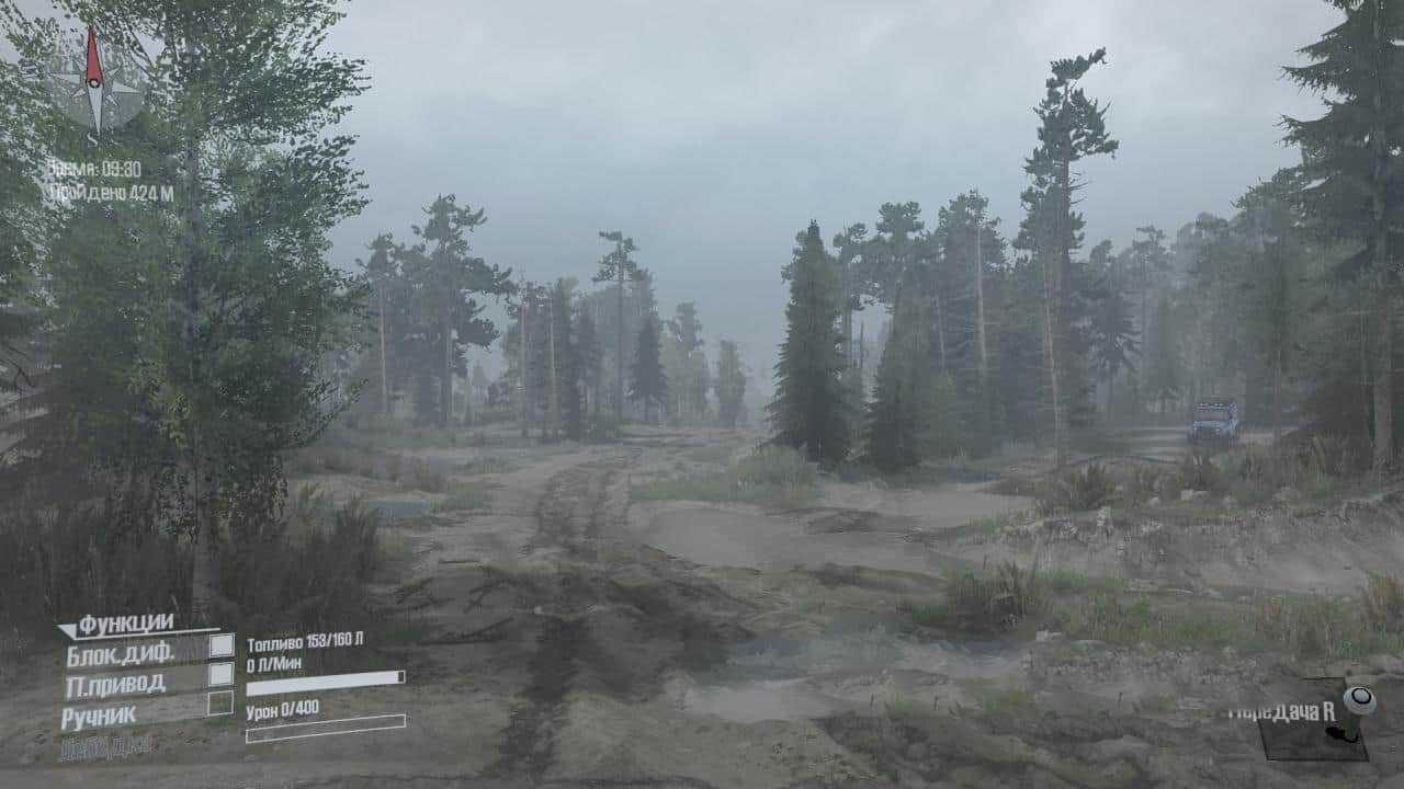 Spintires:Mudrunner - I Love Defold Map V09/26/19
