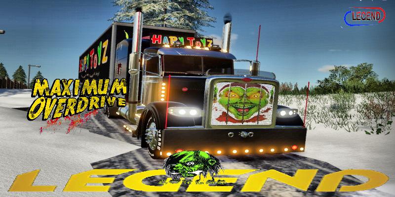 FS19 - Peterbilt Maximum Overdrive Truck V2.0