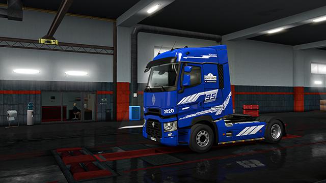 ETS2 - 95th Rallye Automobile Monte Carlo Skin V1.0 (1.37.x)