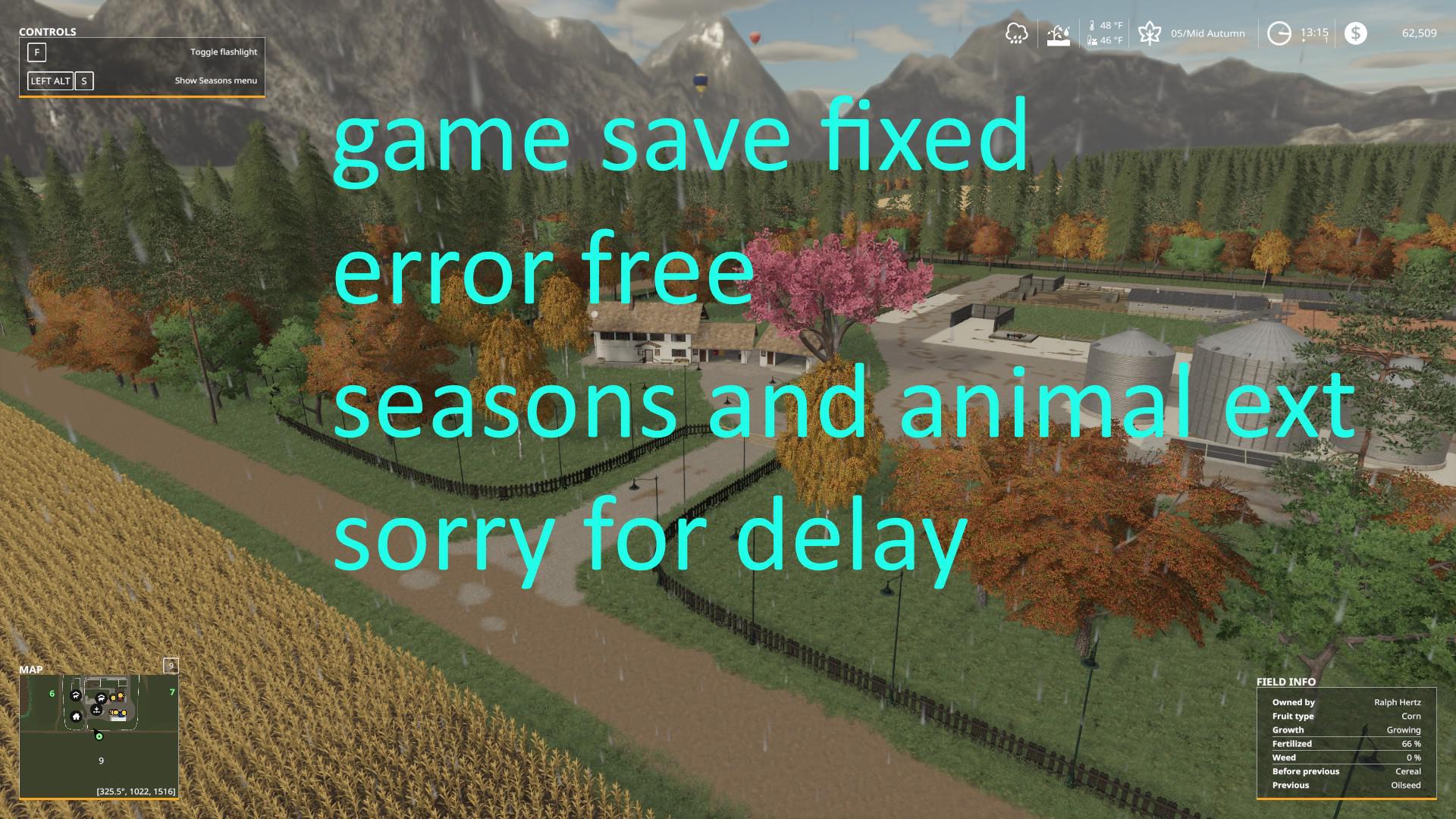 FS19 - A JnJ Farm Saves Repaired Audio Update Final Repaired