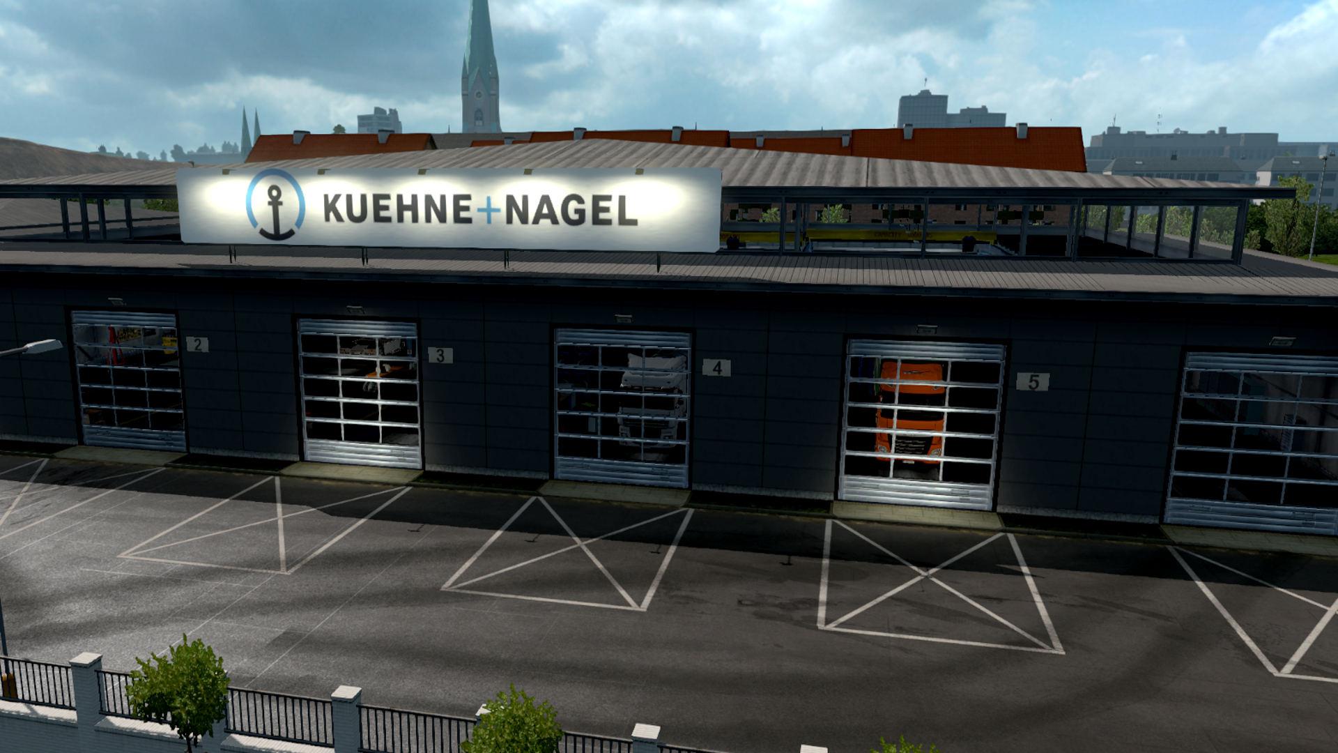 ETS2 - Kuehne Nagel Garage (1.36.x)