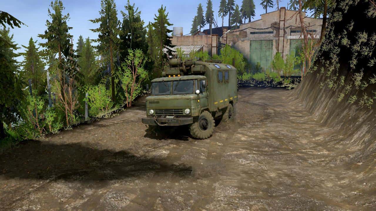 Spintires:Mudrunner - Simple Scheme Map V1