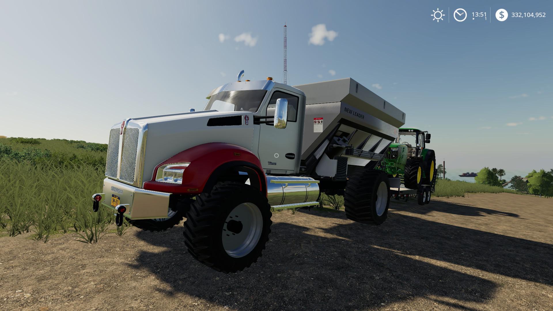 FS19 - Kenworth T880 Spreader Truck V2.0