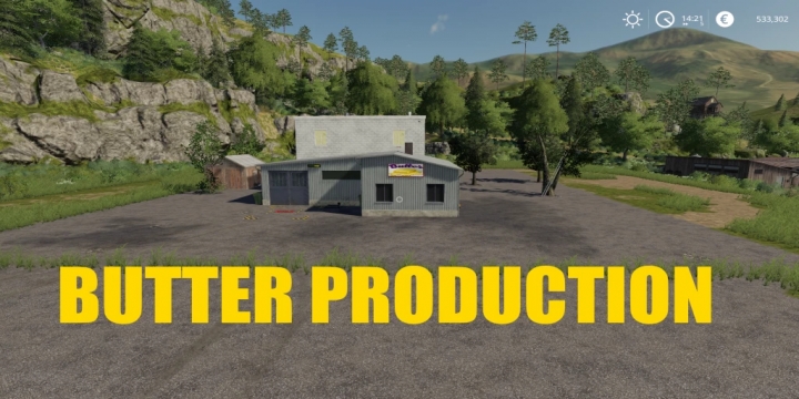 FS19 - Placeable Butter Factory V1.1