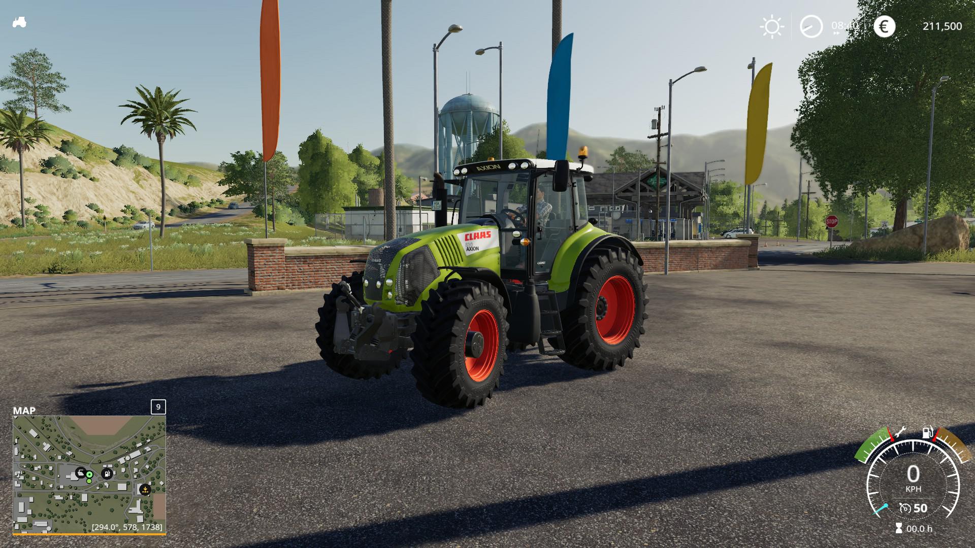 FS19 - Claas Axion 800 Serie V2.0