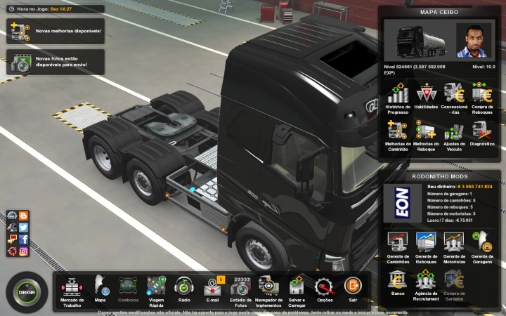 ETS2 - Mapa Ceibo 1.8 for Profile Mod (1.41.x)