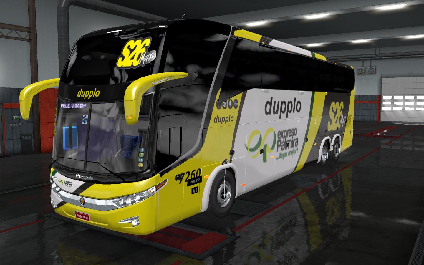 ETS2 - Volvo Marcopolo G7 1600 LD Bus Mod (1.35.x)