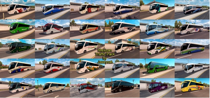ATS - Mexican Traffic Pack V2.3.1 (1.40.x)