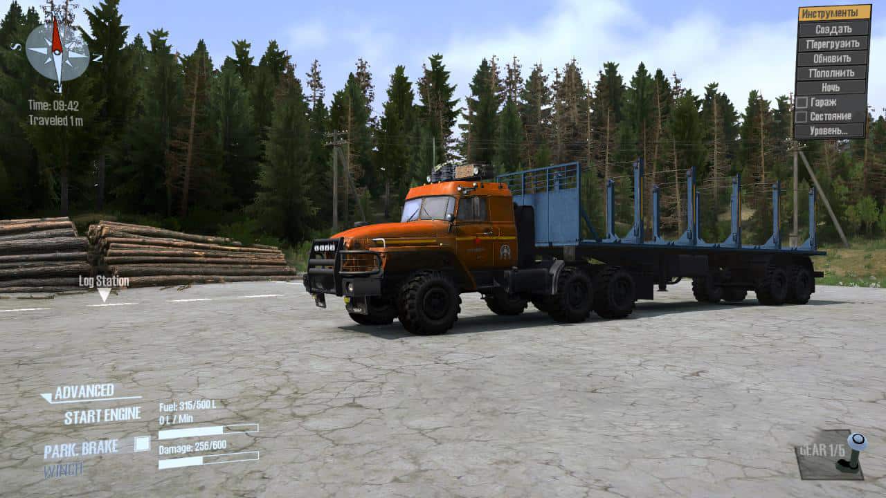 Spintires:Mudrunner - Ural 44202 Truck V2.0